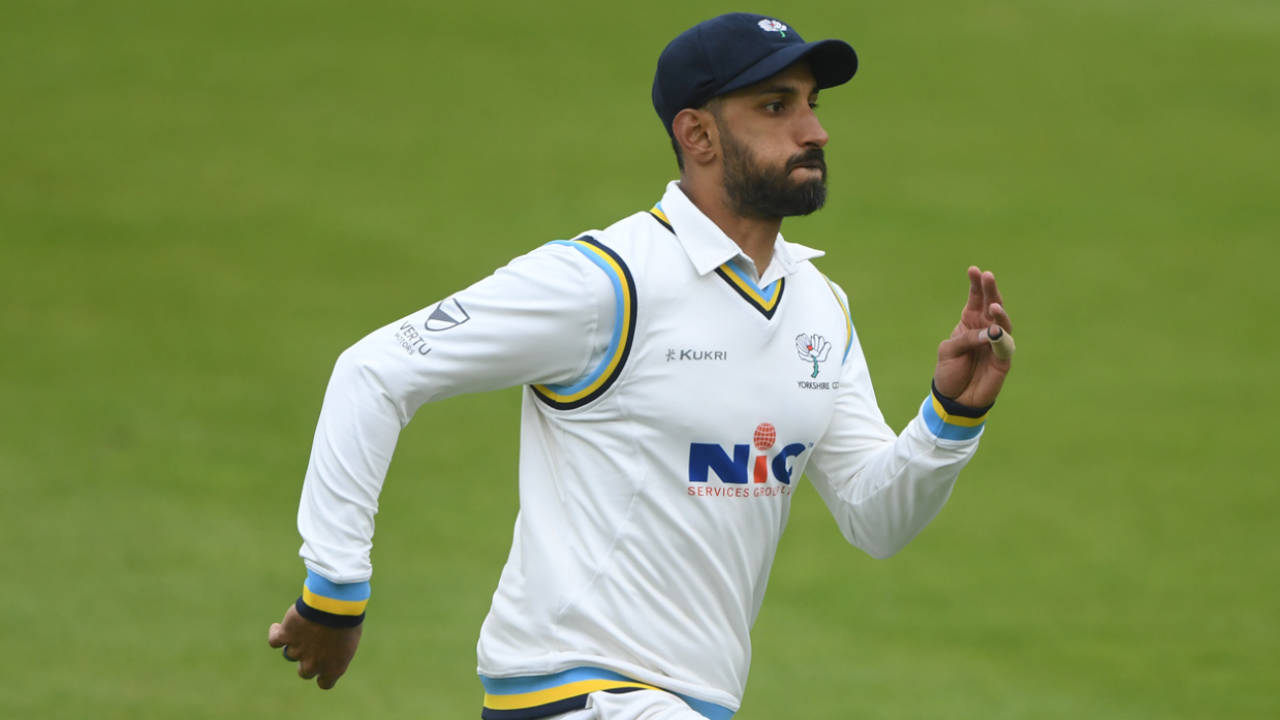 Shan Masood is skippering Yorkshire for the first time, Durham vs Yorkshire, Chester-le-Street, County Championship, 2nd day, May 12, 2023