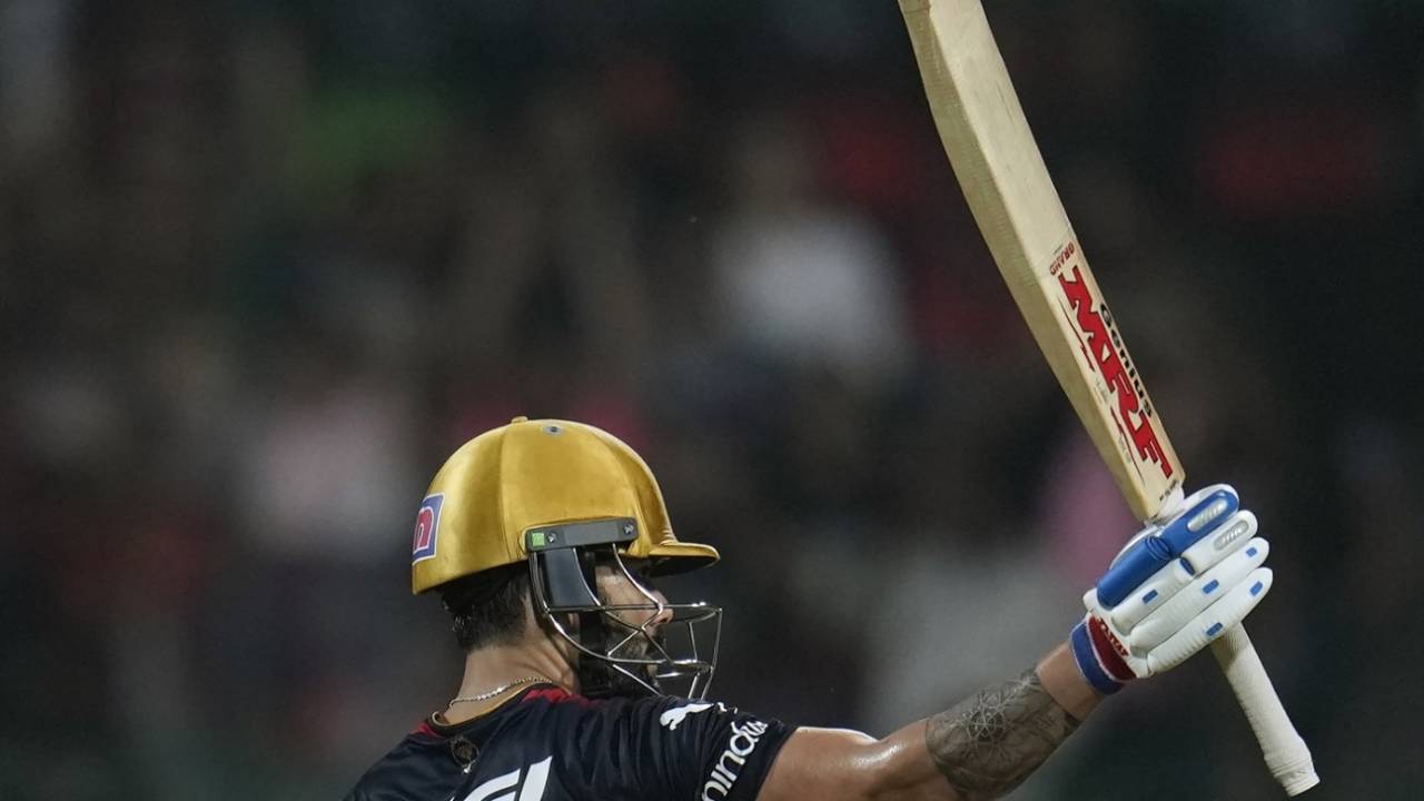 Virat Kohli finished unbeaten on 101, Royal Challengers Bangalore vs Gujarat Titans, IPL 2023, Bengaluru, May 21, 2023 