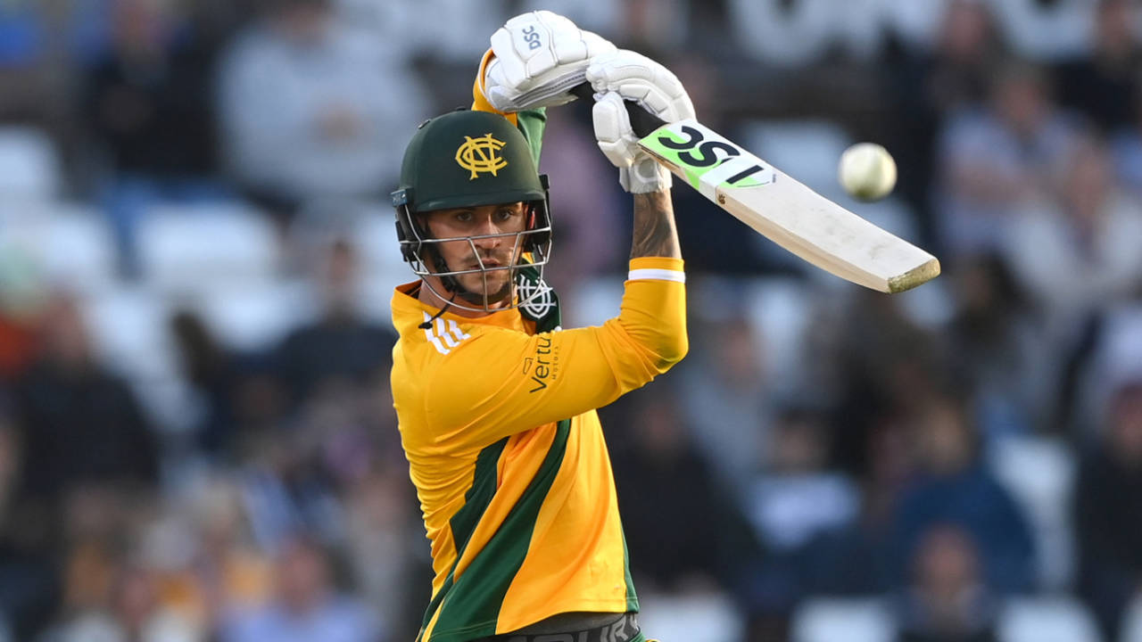 Alex Hales was the difference in Chester-le-Street, Durham vs Nottinghamshire, Vitality Blast, Chester-le-Street, May 29, 2023