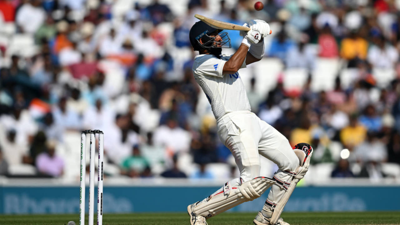 Cheteshwar Pujara was out caught behind trying to ramp the ball, Australia vs India, WTC final, 4th Day, The Oval, London, June 10, 2023