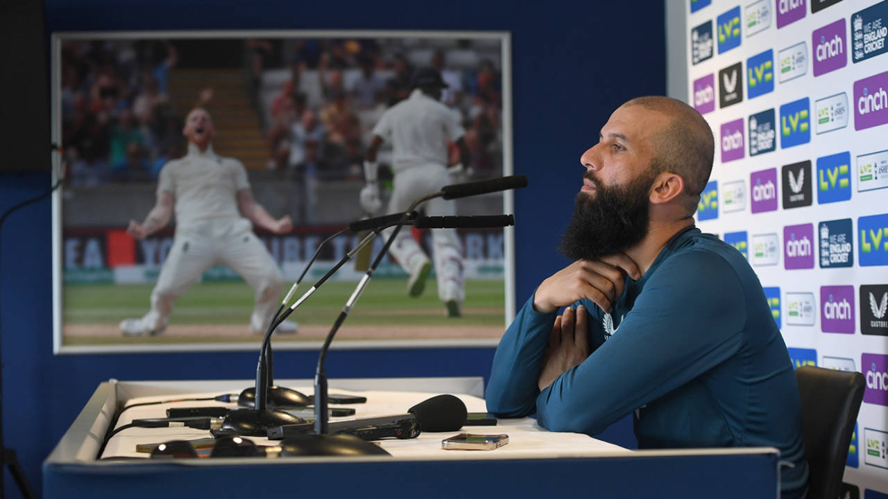 Moeen Ali speaks to the media, England training, England vs Australia, The Men's Ashes, 1st Test, Edgbaston, June 13, 2023