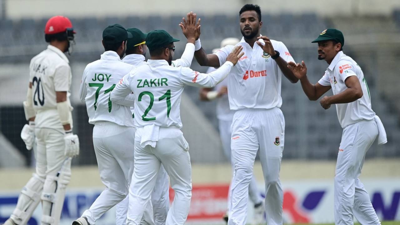Ebadot Hossain scalped two wickets in three overs to put Bangladesh ahead, Bangladesh vs Afghanistan, Only Test, Mirpur, 2nd day, June 15, 2023