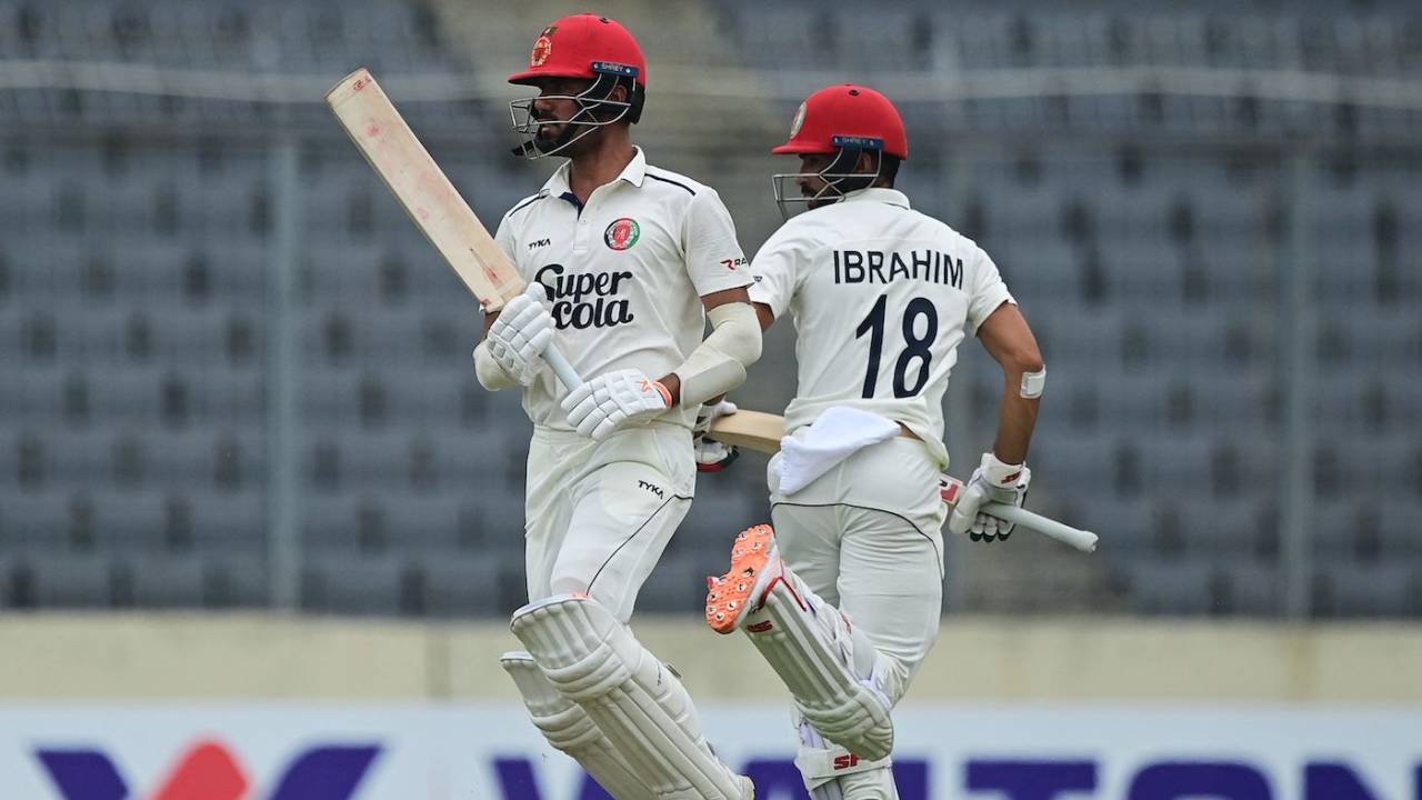 Ibrahim Zadran and Abdul Malik could not put up a big opening stand, Bangladesh vs Afghanistan, Only Test, Mirpur, 2nd day, June 15, 2023