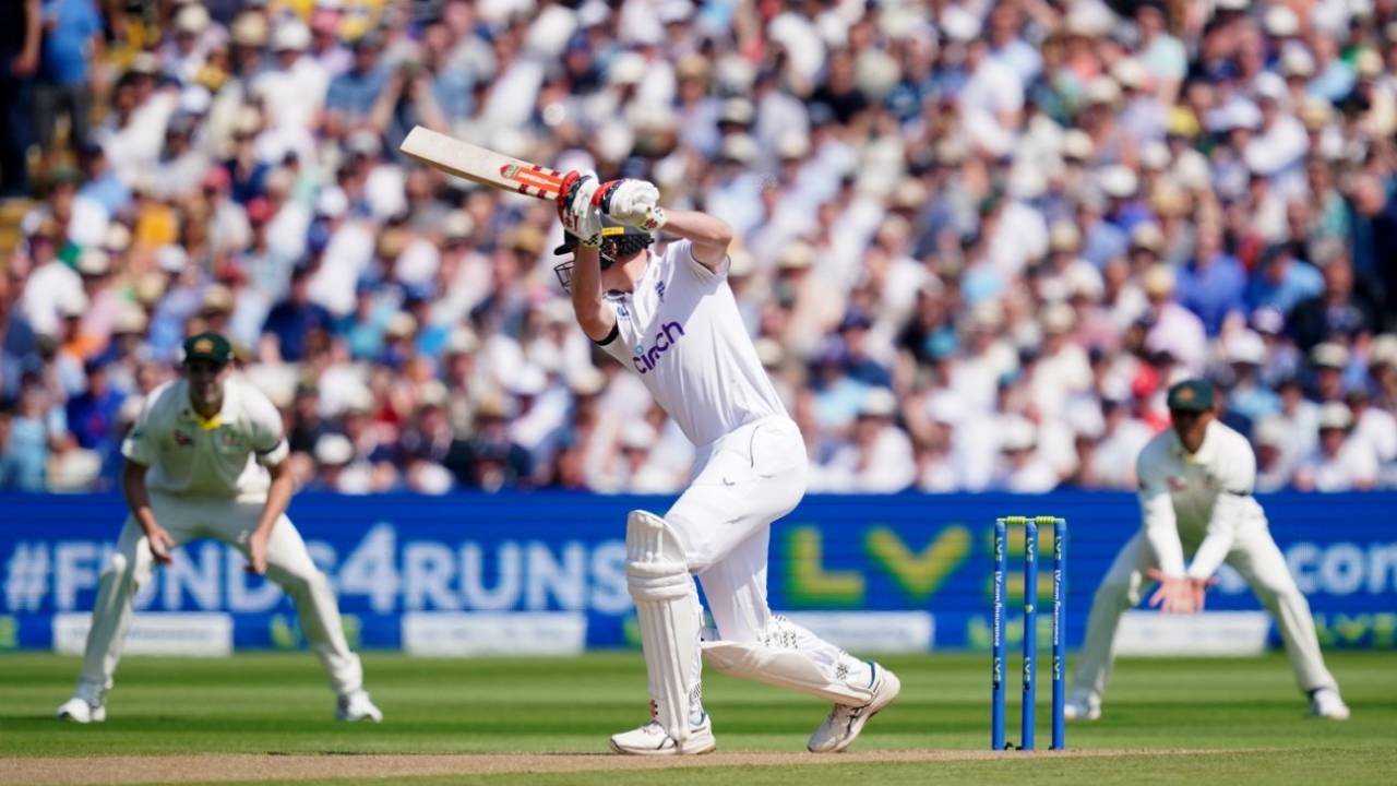 Zak Crawley drove the first ball of the match for four, England vs Australia, 1st Ashes Test, Edgbaston, 1st day, June 16, 2023