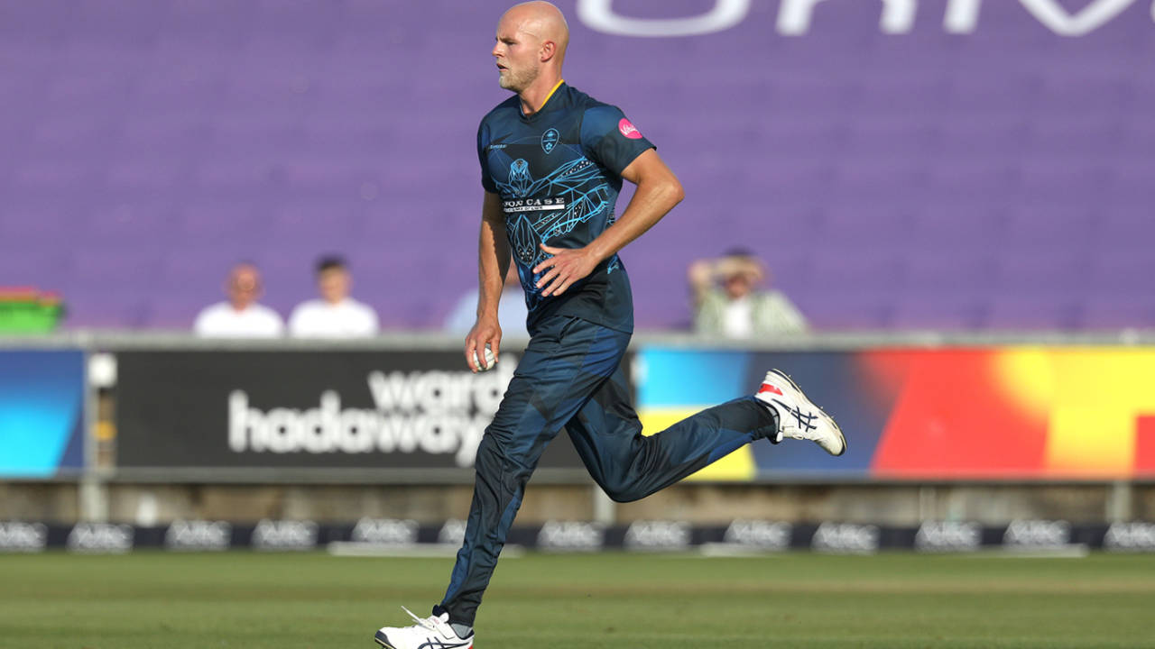 Zak Chappell claimed a four-wicket haul, Durham vs Derbyshire, Vitality Blast, Chester-le-Street, June 16, 2023