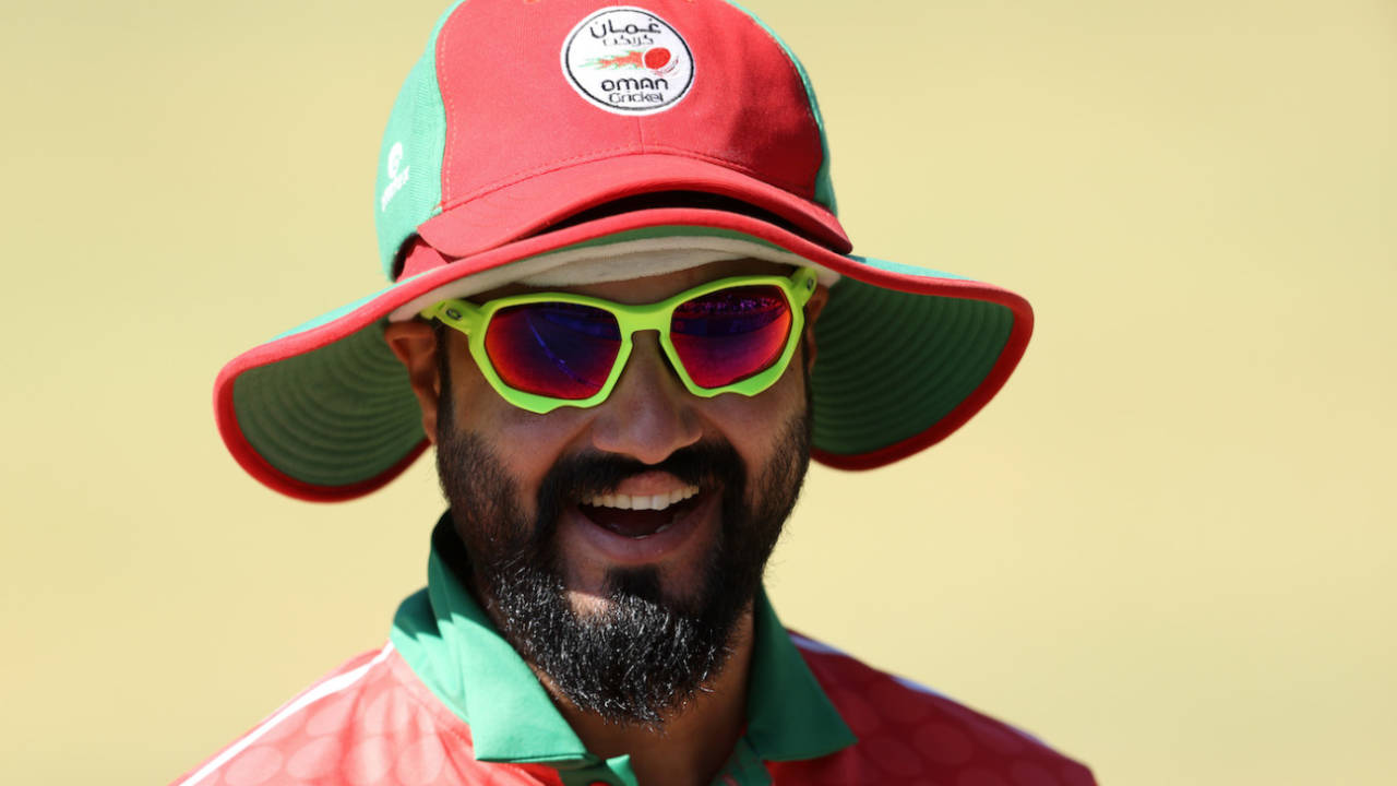 Jatinder Singh in a jolly good mood, Ireland vs Oman, World Cup Qualifier, Bulawayo, June 19, 2023