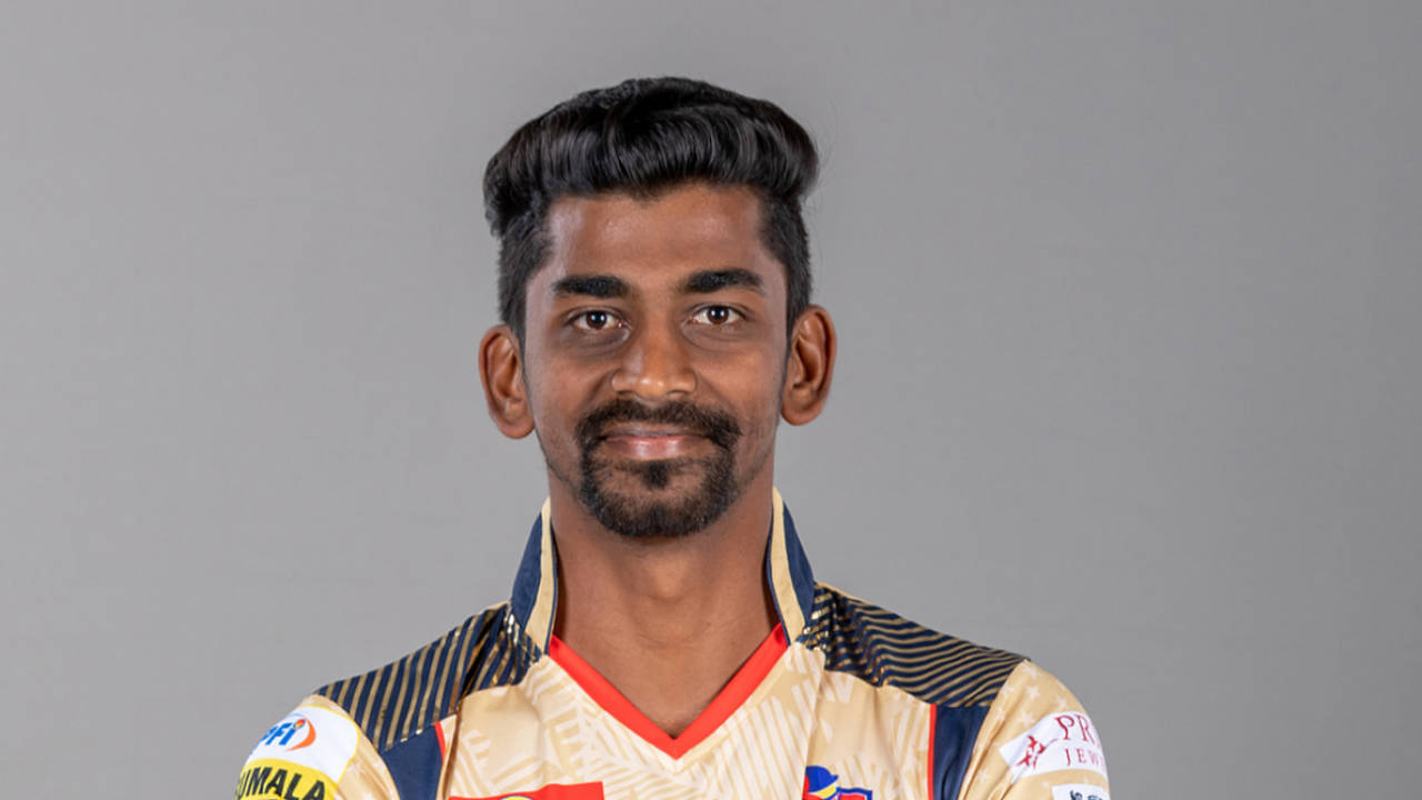 B Aparajith, player portrait