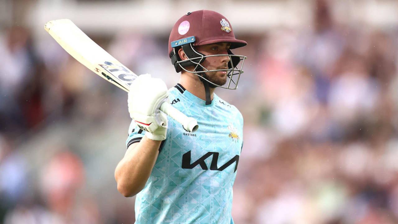 Will Jacks plundered 96 off 45 balls, Surrey vs Middlesex, T20 Blast, South Group, The Oval, June 22, 2023