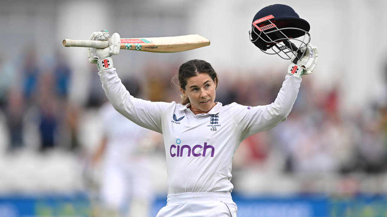 Tammy Beaumont's century completed her set across all international formats&nbsp;&nbsp;&bull;&nbsp;&nbsp;Getty Images