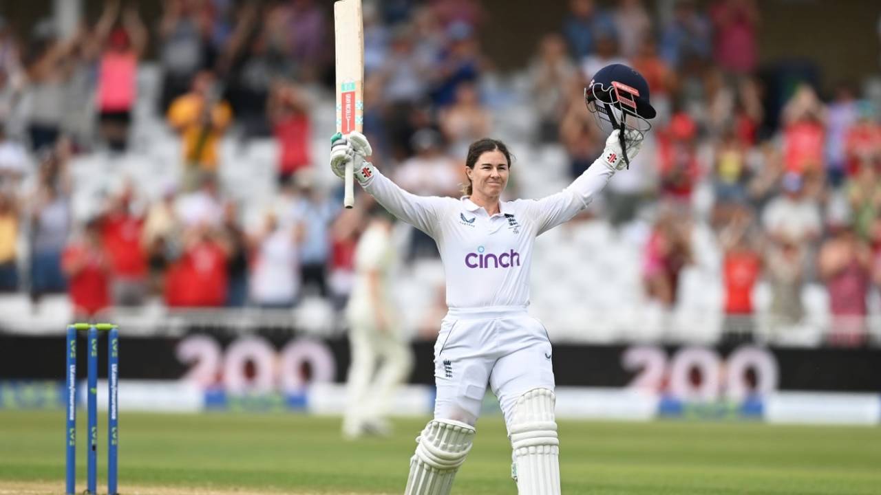 Tammy Beaumont became the eighth woman to hit a double century in Tests&nbsp;&nbsp;&bull;&nbsp;&nbsp;ECB/Getty Images