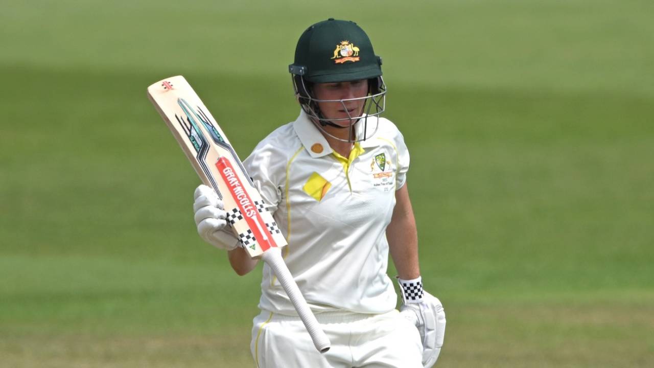 Beth Mooney brought up her fifty on fourth morning, England vs Australia, Only Test, Women's Ashes, Nottingham, 4th day, June 25, 2023