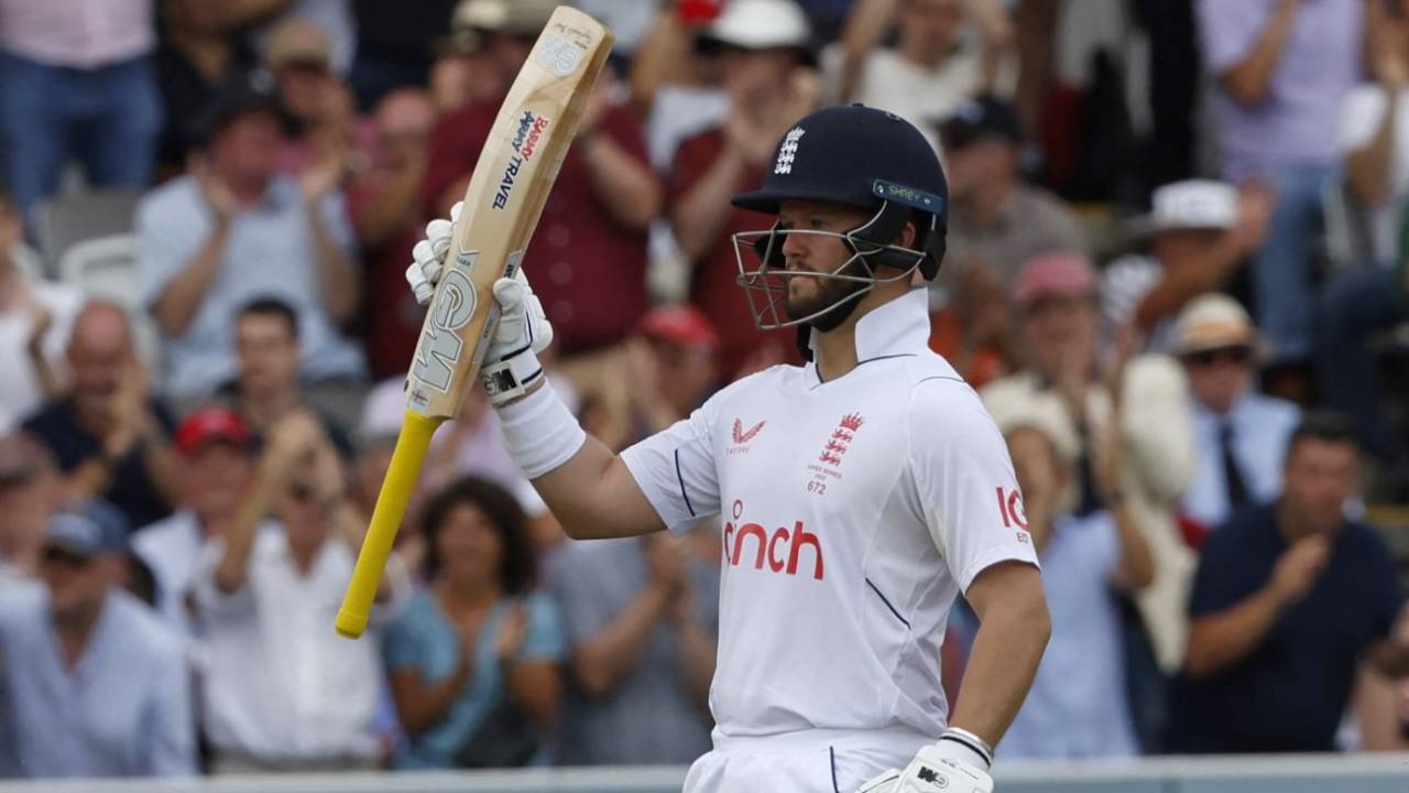 Ben Duckett acknowledges his half-century, England vs Australia, 2nd Ashes Test, Lord's, 2nd day, June 29, 2023