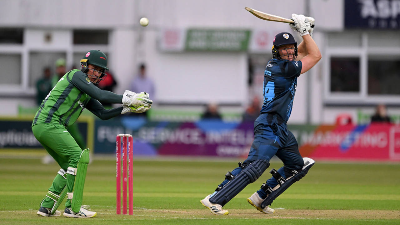Tom Wood scored his maiden T20 hundred&nbsp;&nbsp;&bull;&nbsp;&nbsp;Getty Images