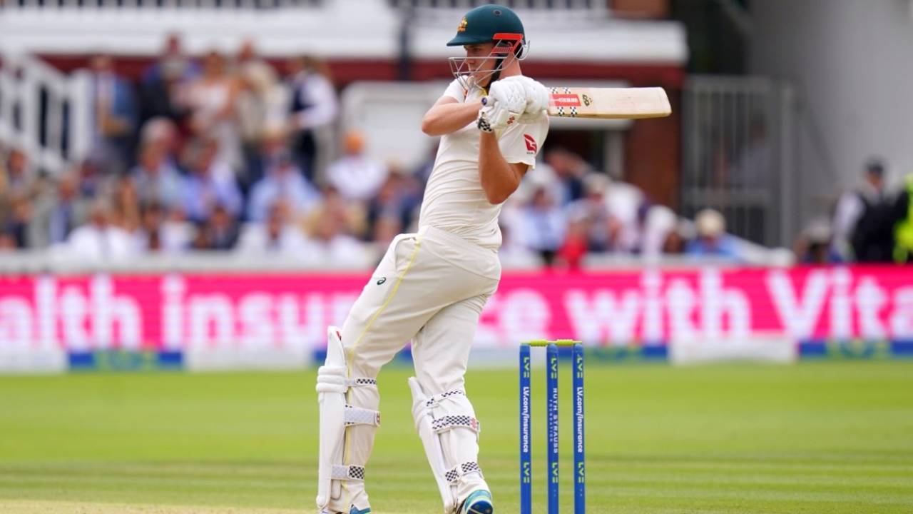 Cameron Green pulls behind square, England vs Australia, 2nd Ashes Test, Lord's, 4th day, July 1, 2023