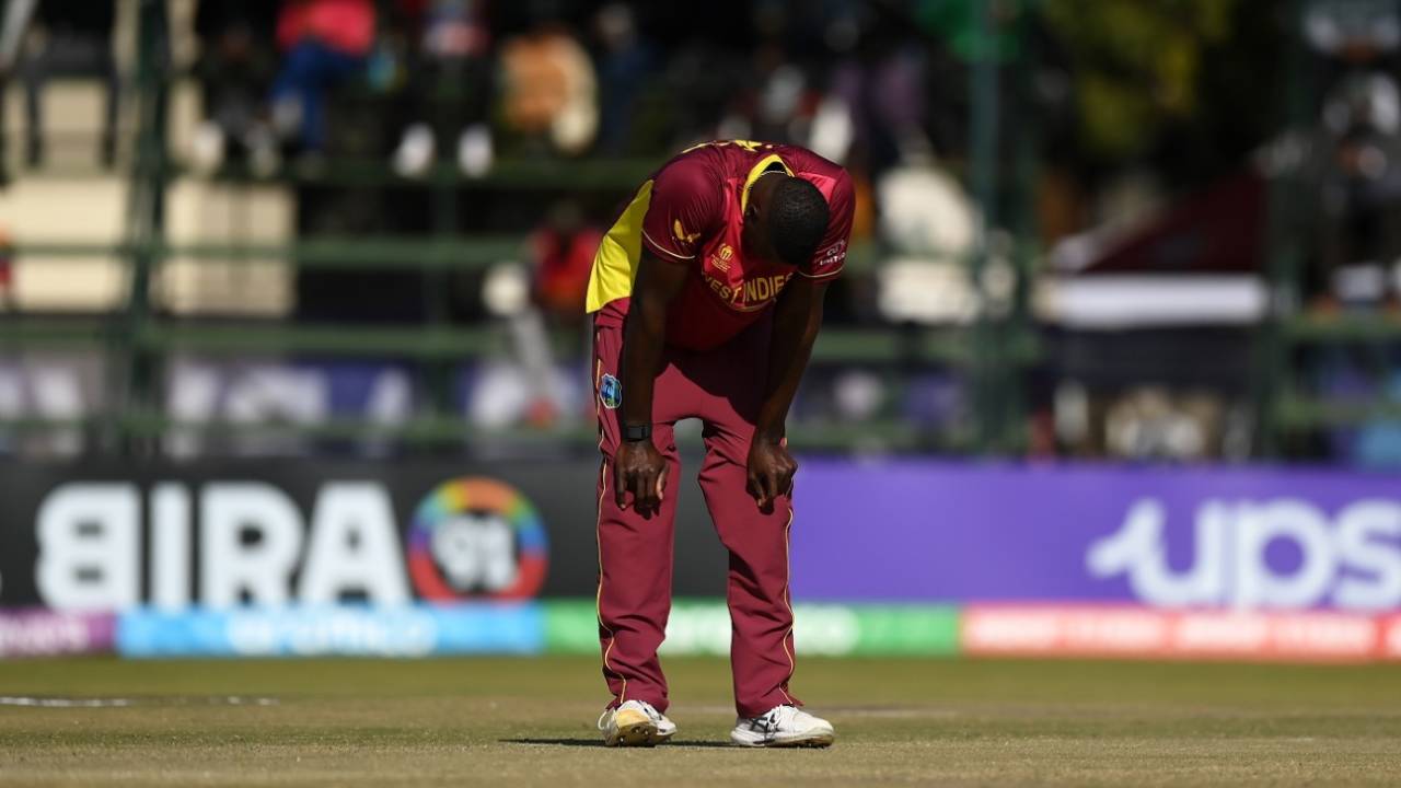 Jason Holder's all-round efforts could not help West Indies avoid defeat, Scotland vs West Indies, Super Six, ODI World Cup qualifier, Harare, July 1, 2023