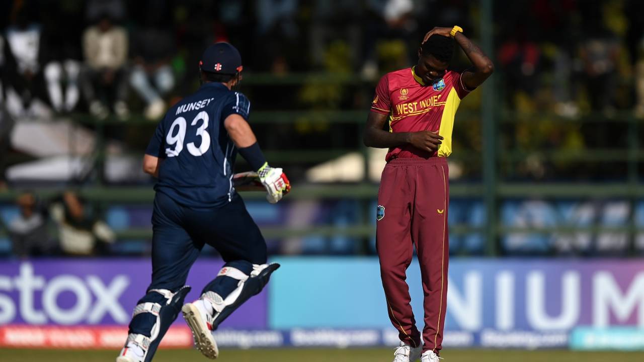 Not a lot went West Indies' way, Scotland vs West Indies, Super Six, ICC ODI World Cup qualifier, Harare, July 1, 2023
