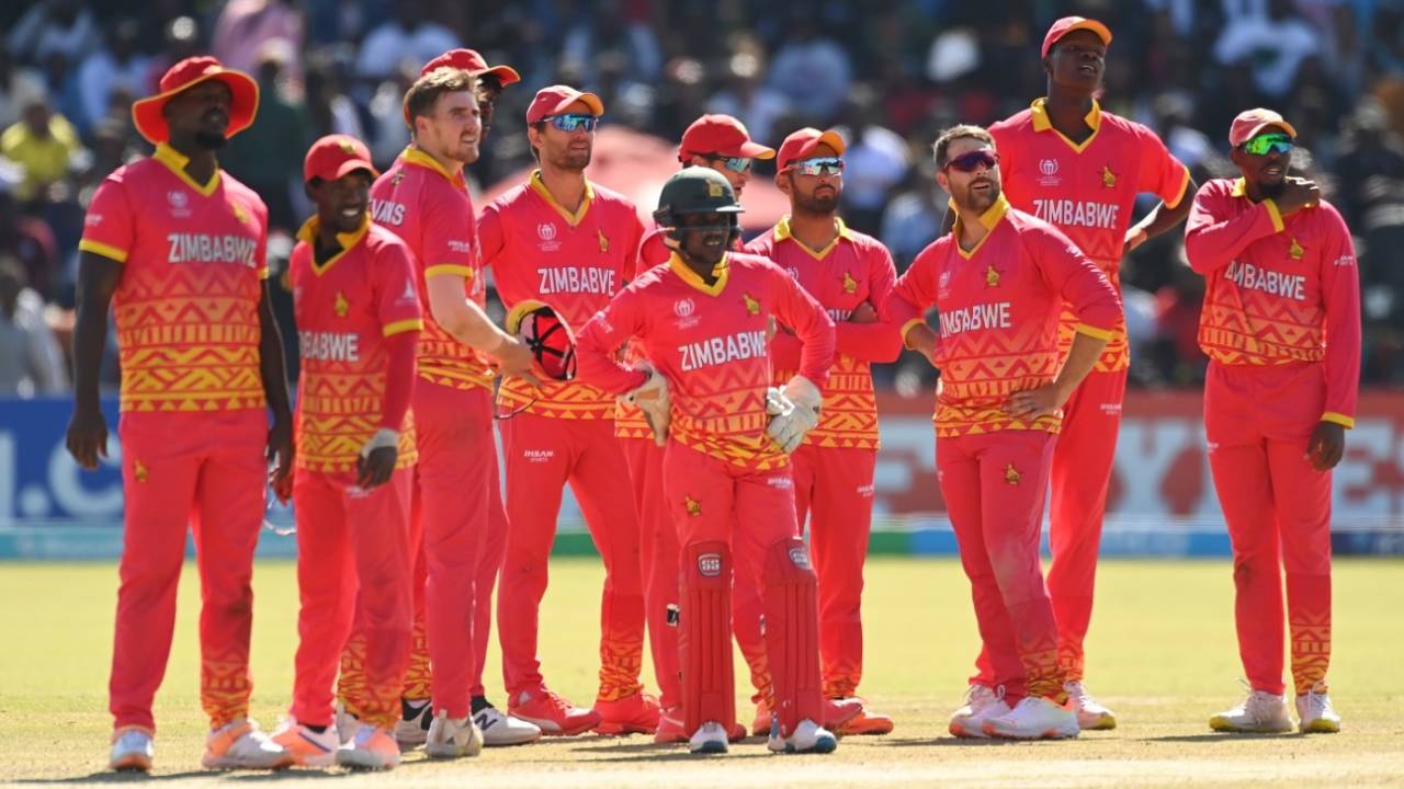 File photo - Zimbabwe are in more than a spot of bother&nbsp;&nbsp;&bull;&nbsp;&nbsp;ICC/Getty Images