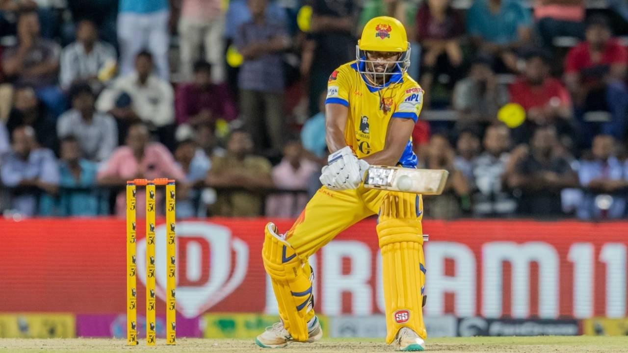 Sarath Kumar unveils a reverse-scoop, Lyca Kovai Kings vs Dindigul Dragons, Qualifier 1, TNPL 2023, July 7, 2023