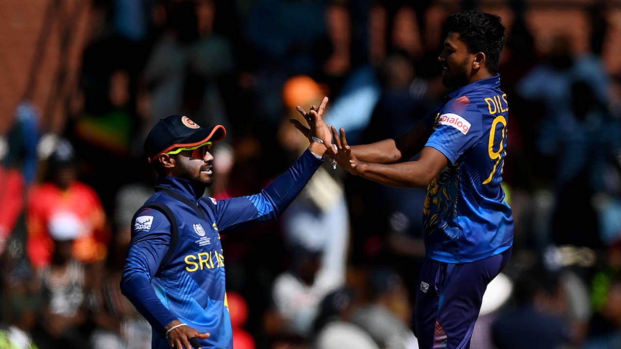 Dilshan Madushanka picked up wickets in three consecutive overs, Netherlands vs Sri Lanka, ODI World Cup qualifier final, Harare, July 9, 2023
