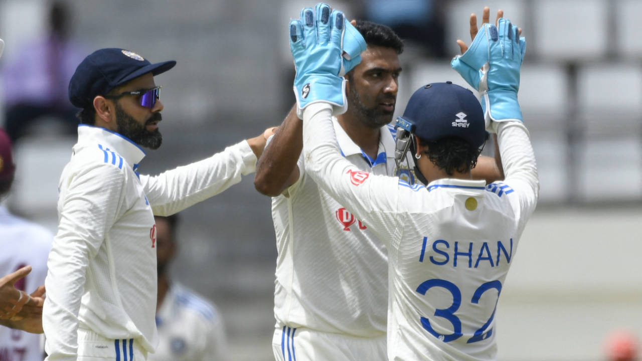 R Ashwin made the opening breakthrough, West Indies vs India, 1st Test, Roseau, 1st day, July 12, 2023