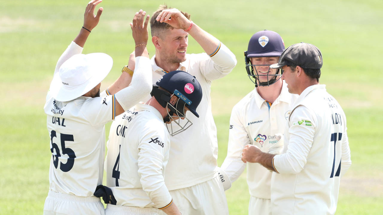 Alex Thomson claimed a five-wicket haul, Sussex vs Derbyshire, County Championship, Division Two, Hove, July 13, 2023