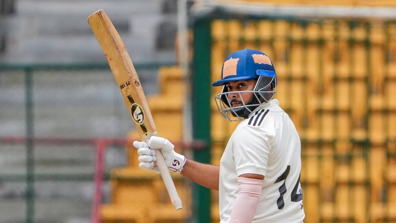 Prithvi Shaw gave West Zone a good start with a half-century, South Zone vs West Zone, Duleep Trophy 2023, Bengaluru, July 13, 2023