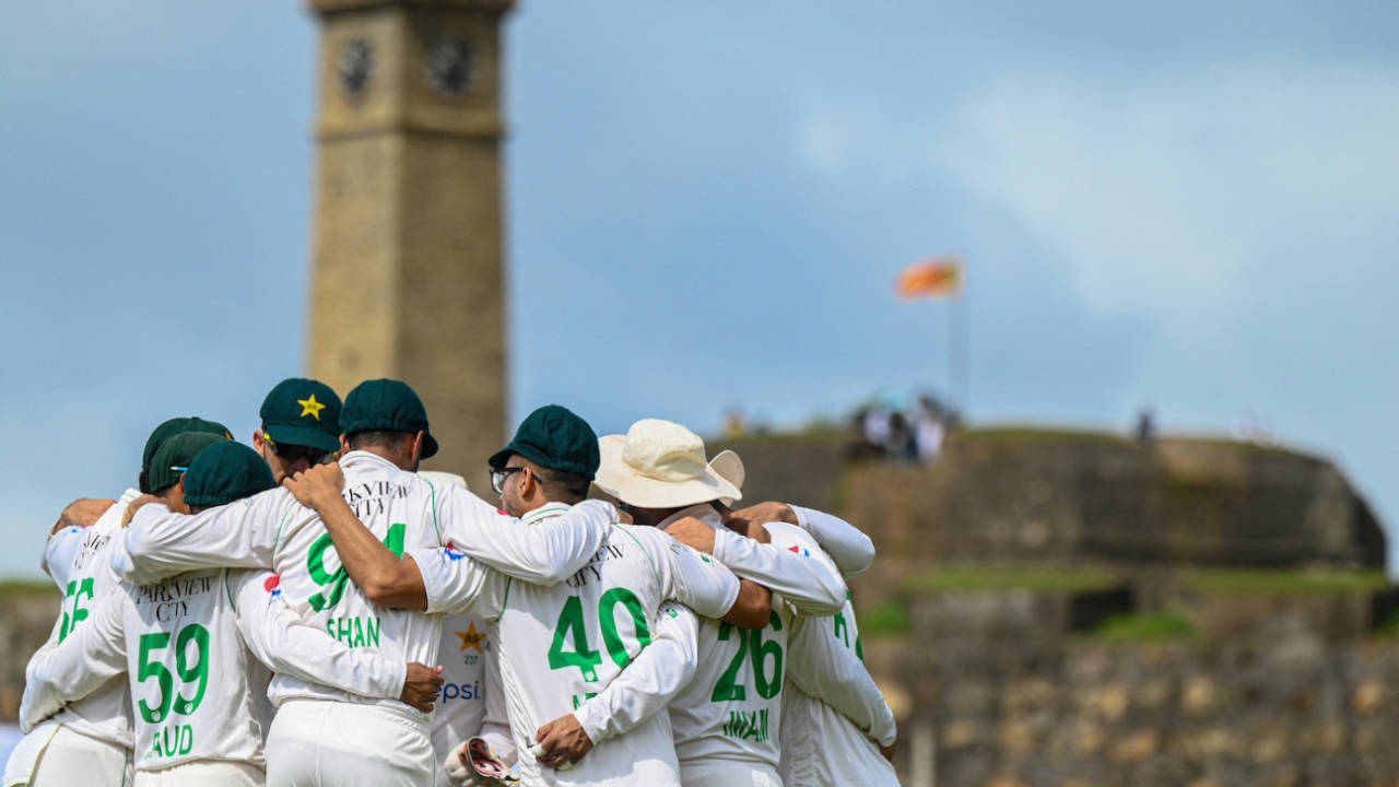 Pakistan had many reasons to celebrate in the first session, Sri Lanka vs Pakistan, 1st men's Test, Galle, 1st day, July 16, 2023