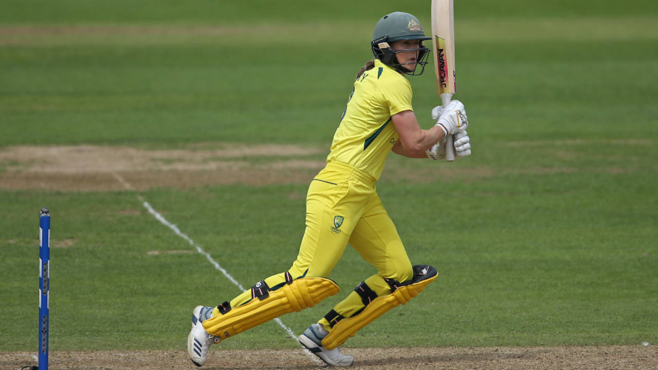 Ellyse Perry finished with 91 off 124 balls&nbsp;&nbsp;&bull;&nbsp;&nbsp;Getty Images