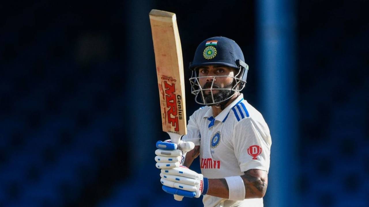 A focused Virat Kohli dug India out of a hole, West Indies vs India, 2nd Test, 1st day, Port-of-Spain, July 20, 2023