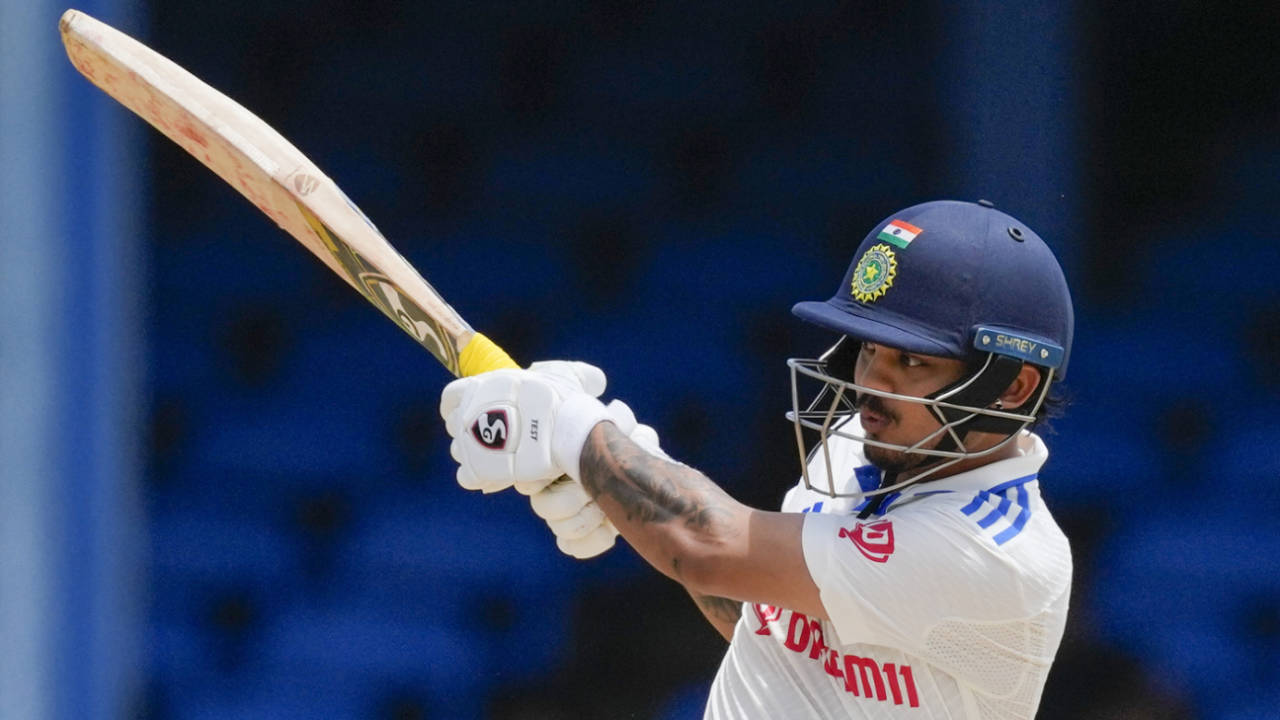 Ishan Kishan turns on the style, West Indies vs India, 2nd Test, Port-of-Spain, 2nd day, July 21, 2023