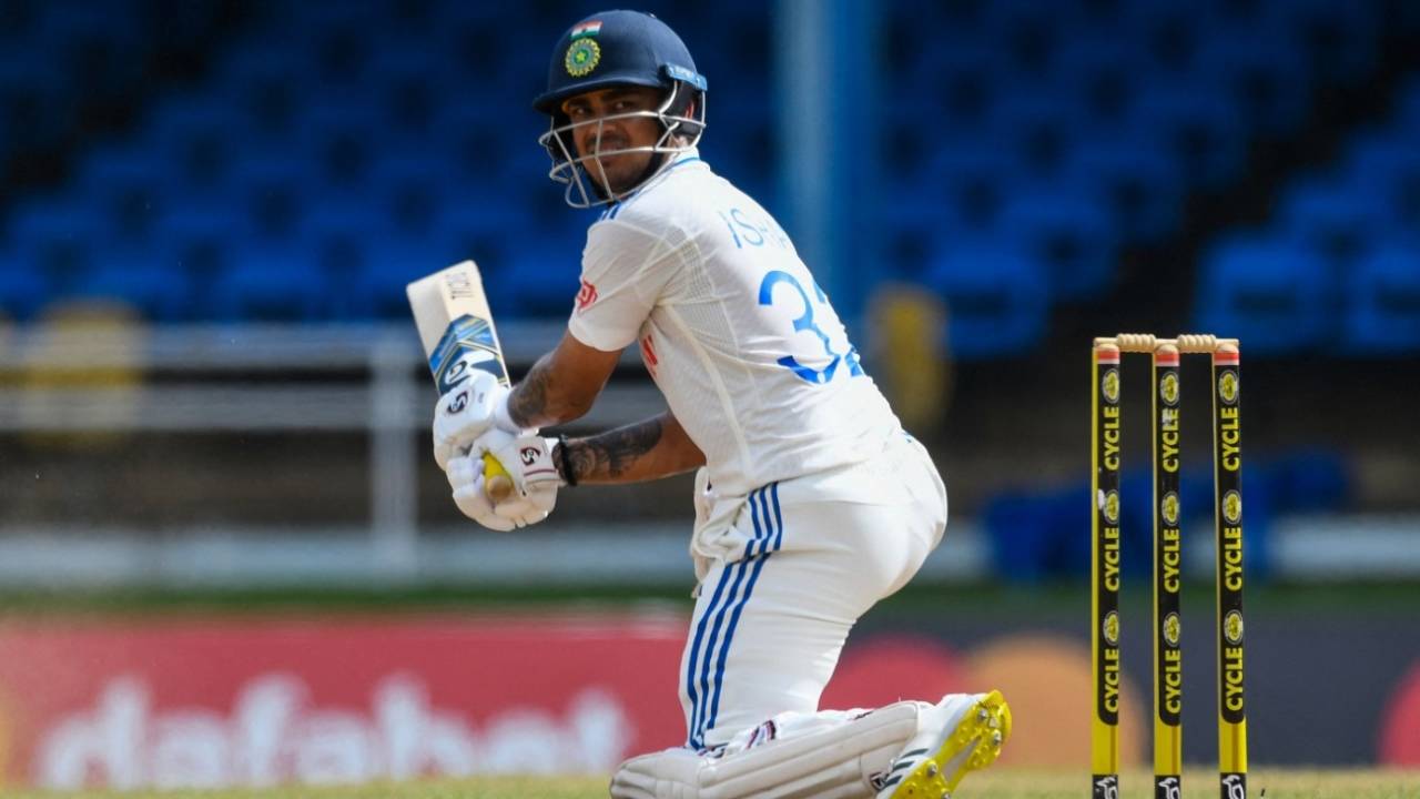 Ishan Kishan hit a quickfire fifty, West Indies vs India, 2nd Test, Port-of-Spain, 4th day, July 23, 2023