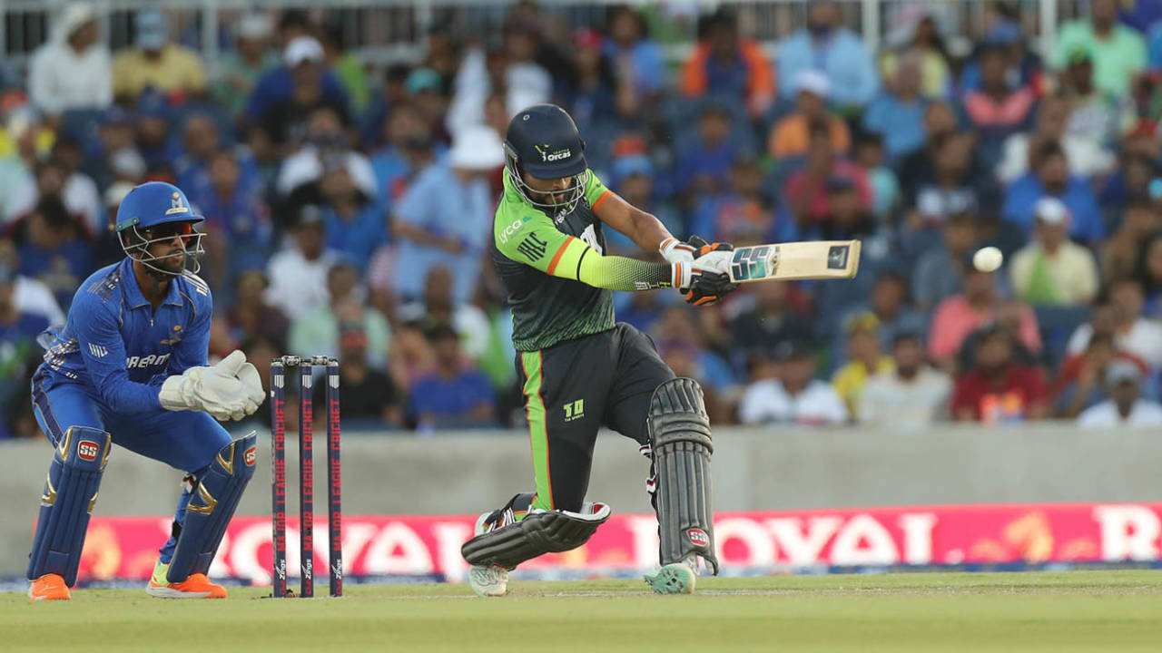Nauman Anwar made 9, MI New York vs Seattle Orcas, MLC final, Dallas, July 30, 2023
