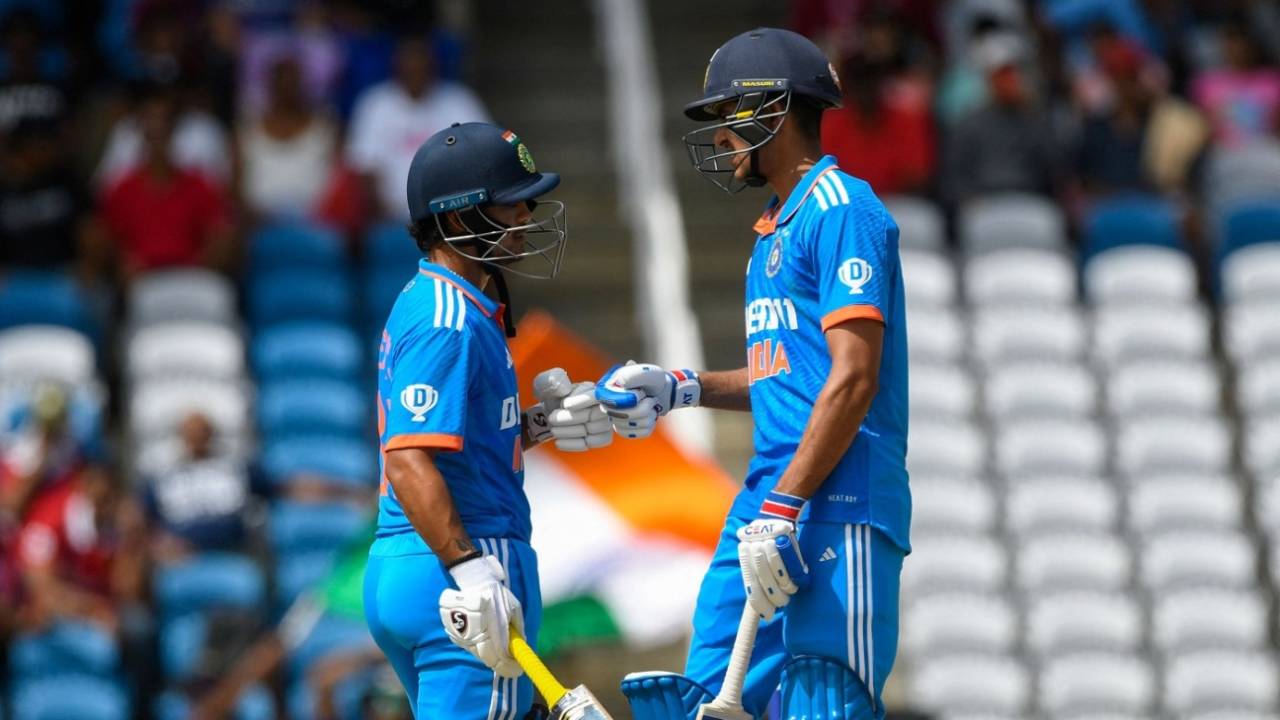 Ishan Kishan and Shubman Gill put on consecutive fifty-plus stands, West Indies vs India, 3rd ODI, Tarouba, August 1, 2023