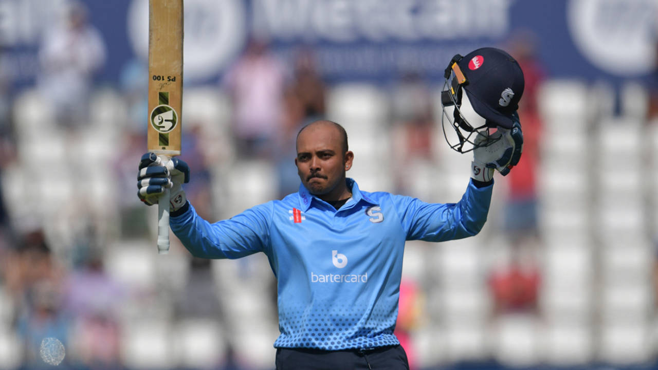 Prithvi Shaw made the second-highest score in English List A history&nbsp;&nbsp;&bull;&nbsp;&nbsp;Kyle Andrews