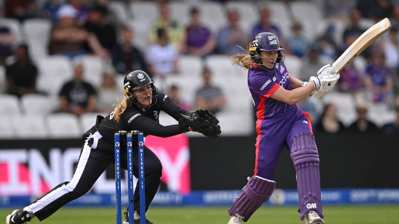 An aggressive Marie Kelly knock was cut short by a run-out, Northern Superchargers vs Manchester Originals, Women's Hundred, Leeds, August 13, 2023