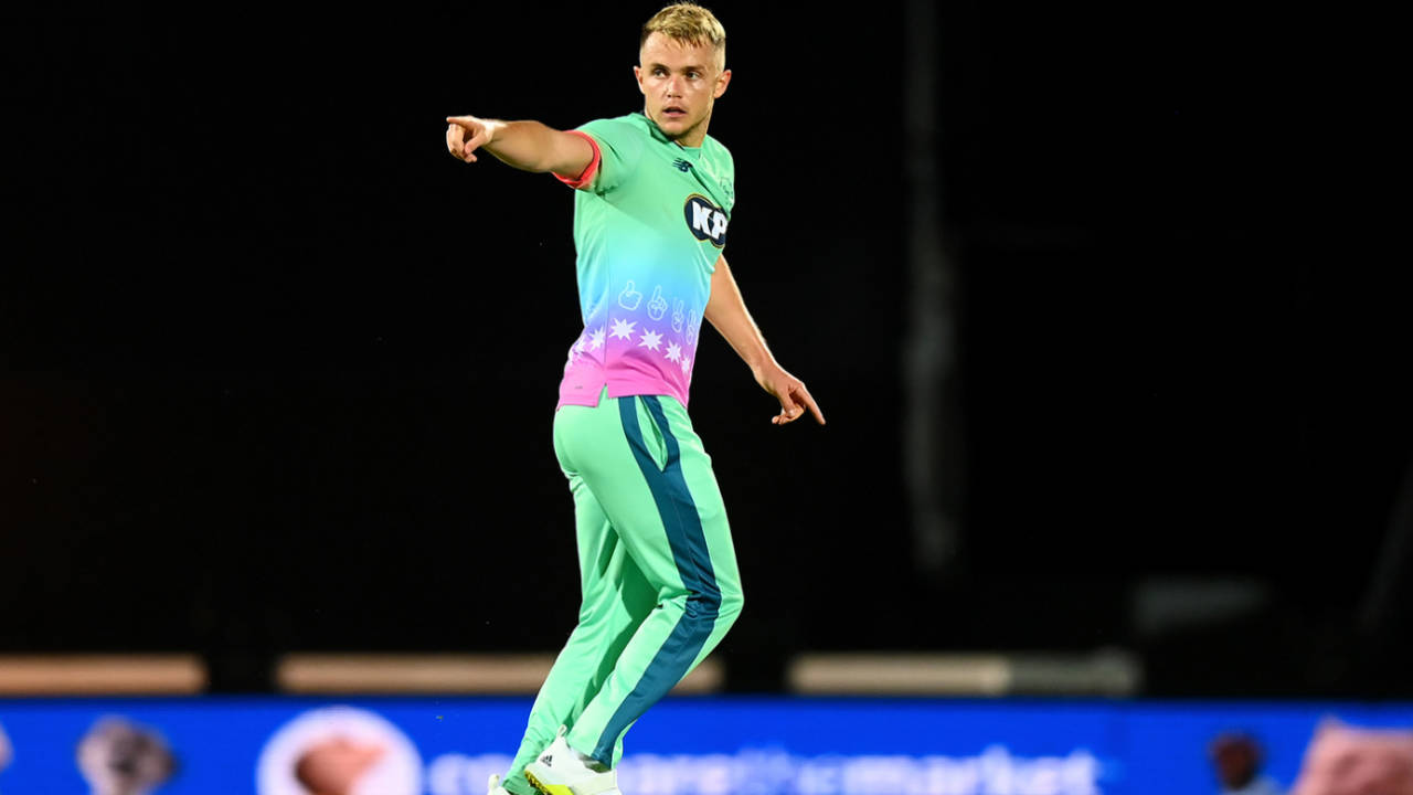 Sam Curran held his nerve after bowling a no-ball on the 100th delivery, Oval Invincibles vs London Spirit, Men's Hundred, The Oval, August 15, 2023
