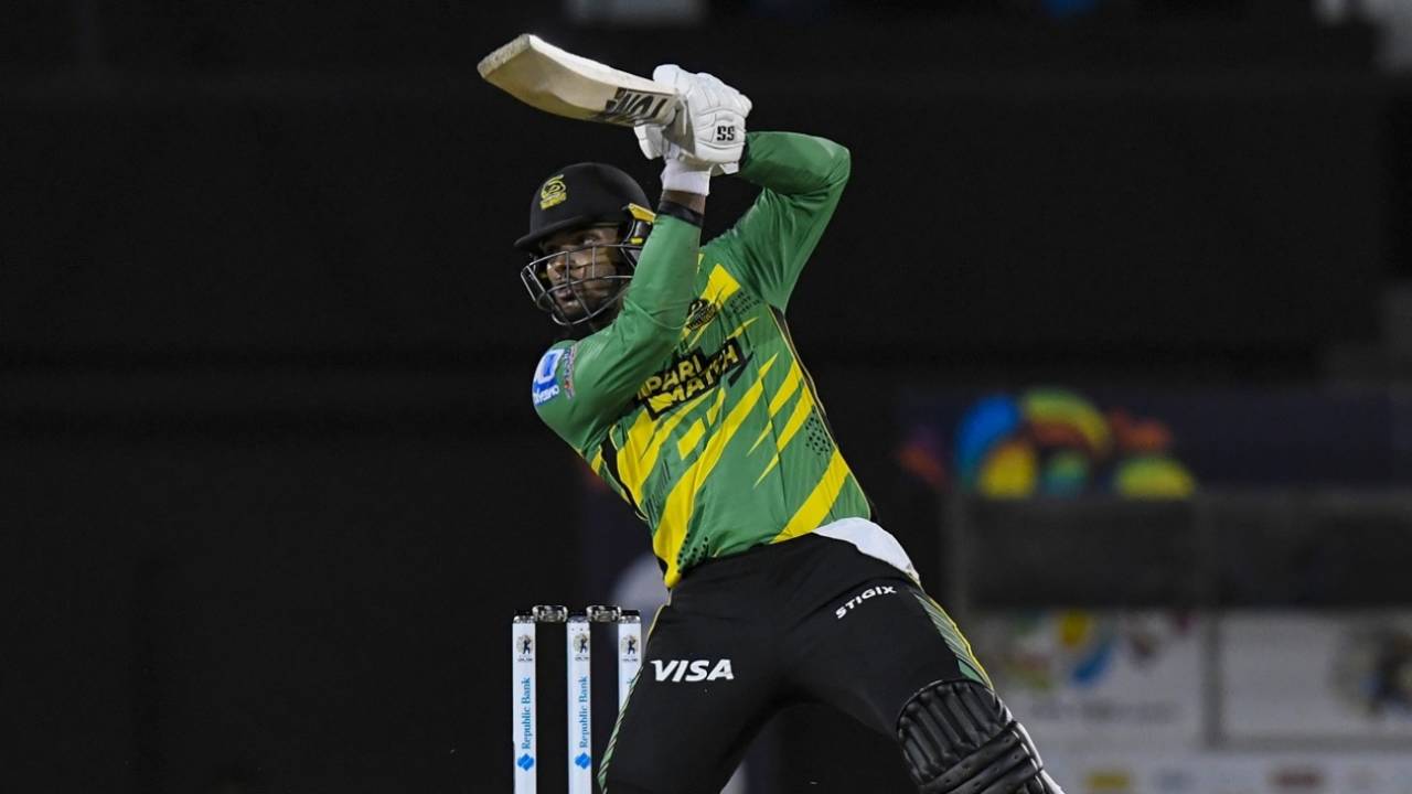 Brandon King struck 81 off just 53 balls to prop his side up, St Lucia Kings vs Jamaica Tallawahs, CPL 2023, St Lucia, August 16, 2023