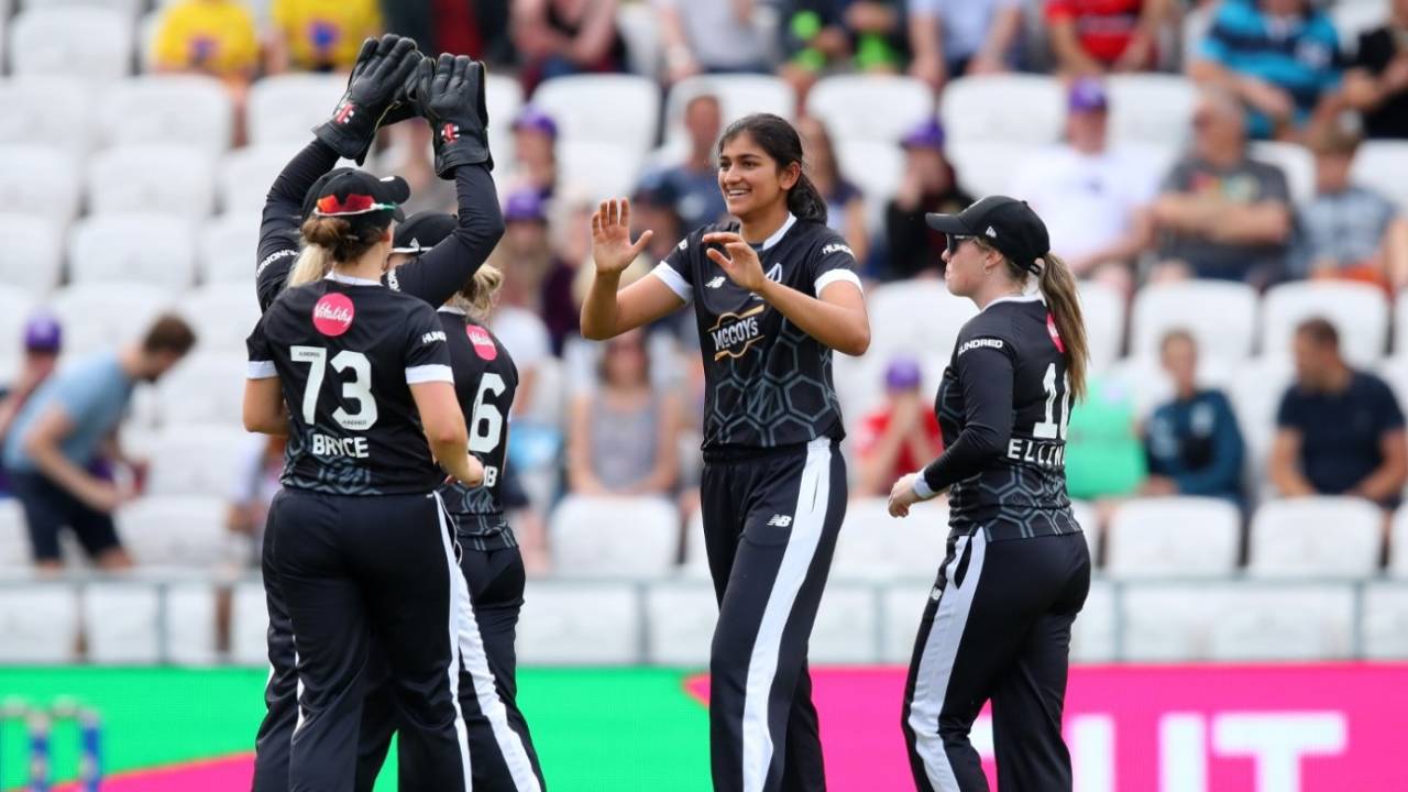 Mahika Gaur has impressed in her maiden season for Manchester Originals, Northern Superchargers vs Manchester Originals, Women's Hundred, Leeds, August 13, 2023