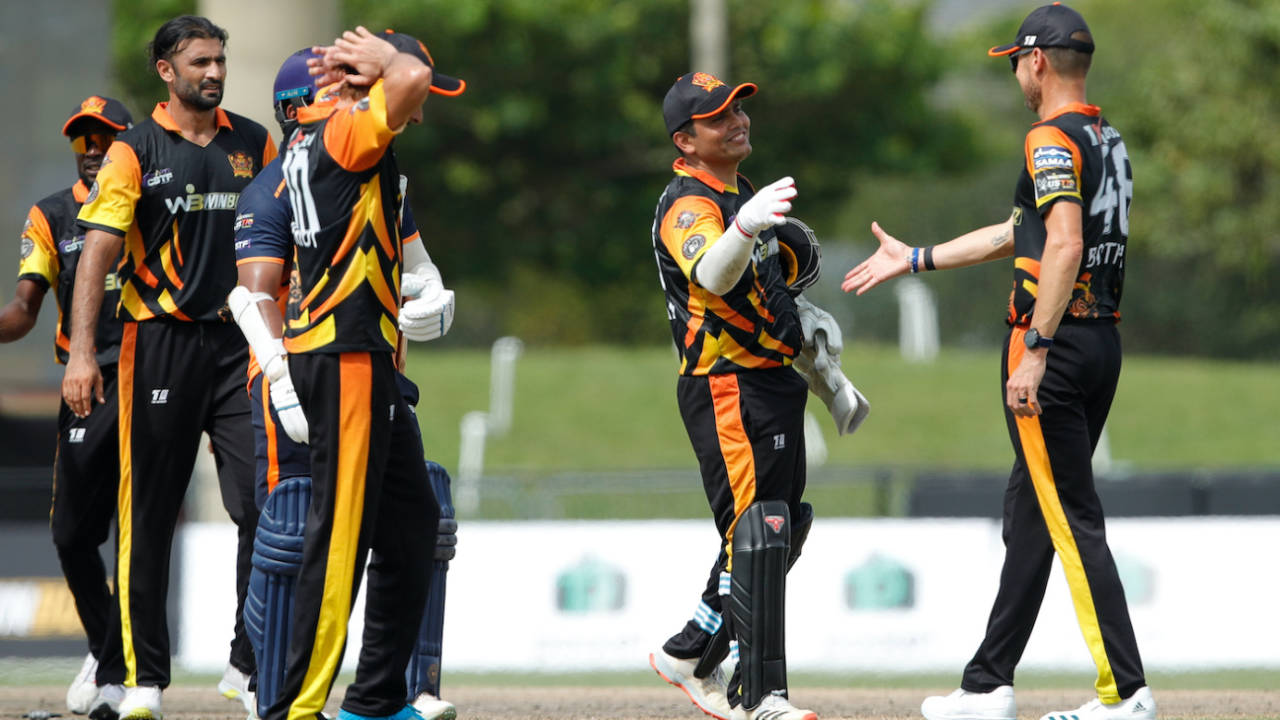 Umaid Asif and Kamran Akmal contributed to their team's win, New York Warriors vs Morrisville Unity, US Masters T10, Lauderhill, August 19, 2023