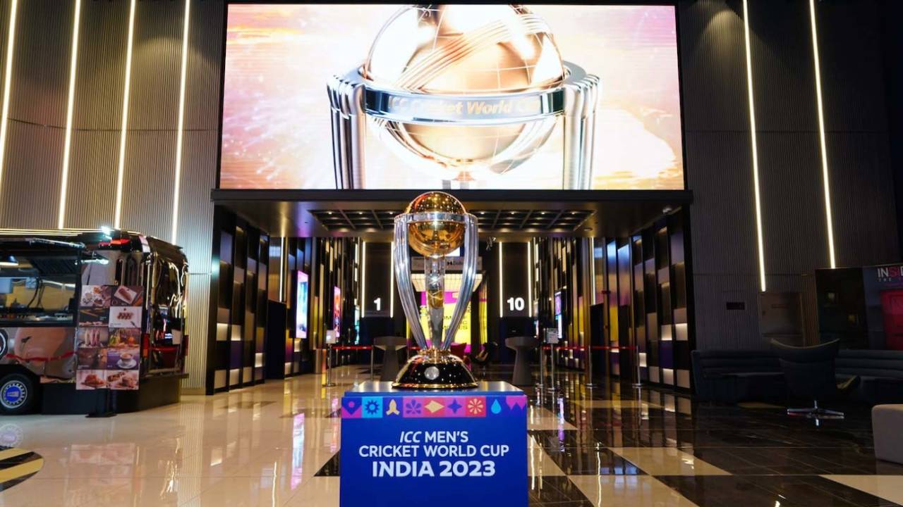 The World Cup trophy got a flashy reception, Bahrain, August 18, 2023