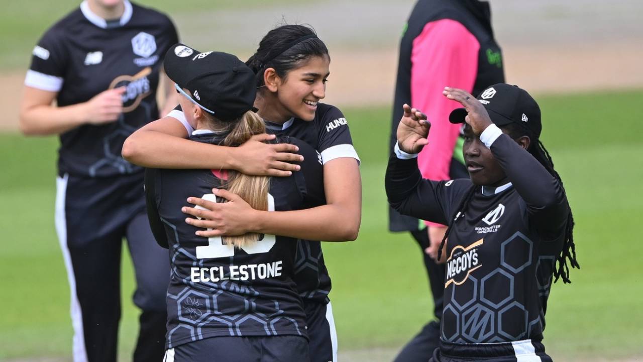 Mahika Gaur picked up two wickets, Manchester Originals vs Northern Superchargers, Women's Hundred, Manchester, August 20, 2023
