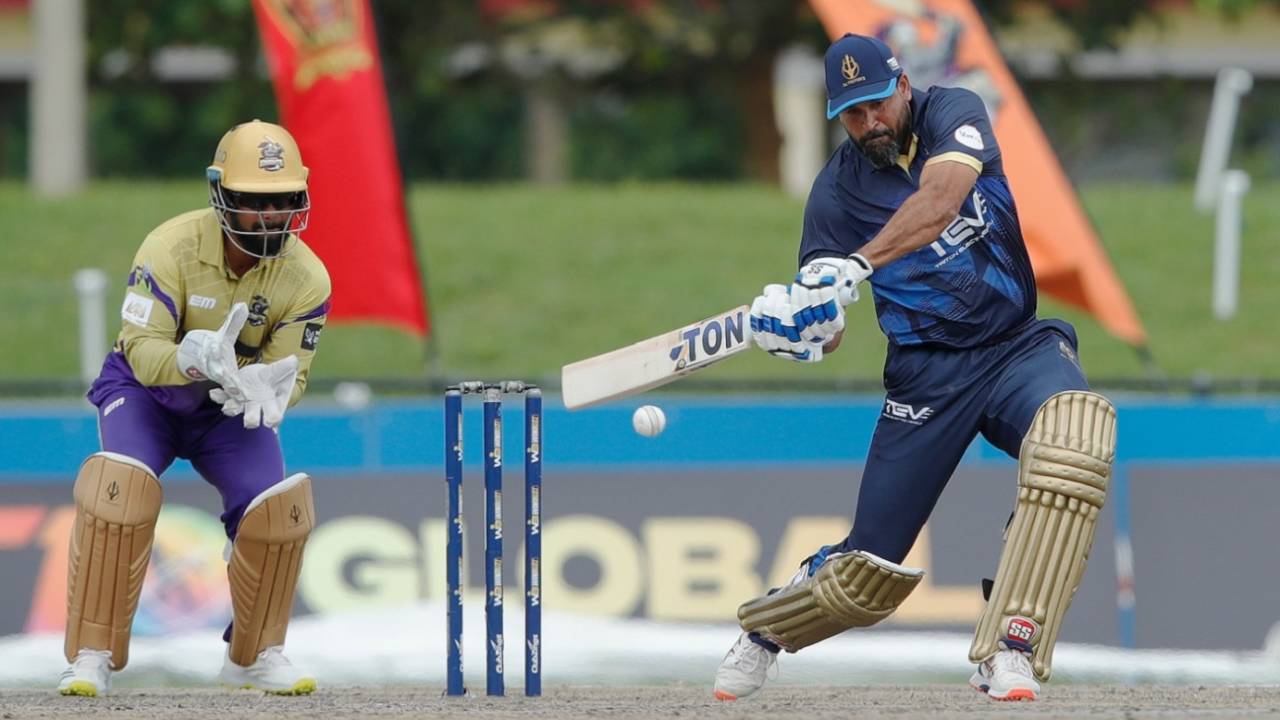 Yusuf Pathan smashed 35 off 11 balls, California Knights vs New Jersey Tritons, US Masters T10, Lauderhill, August 21, 2023