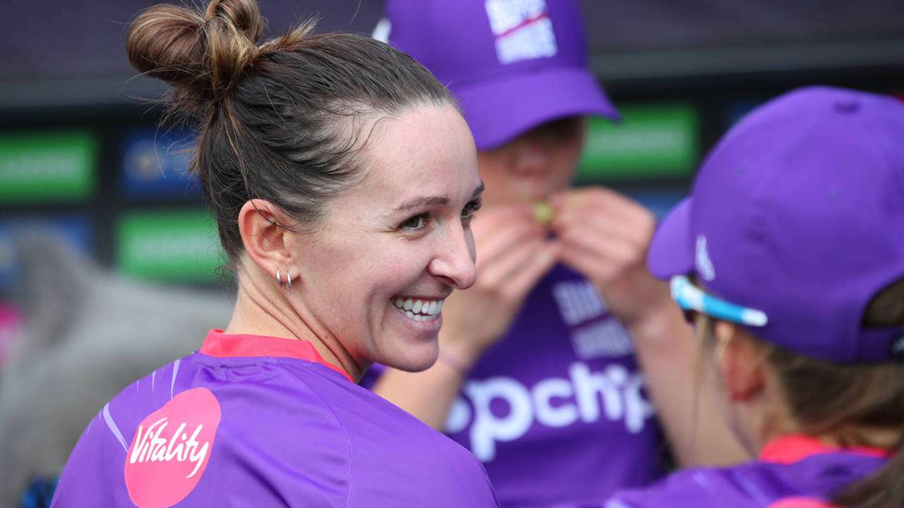 Kate Cross has adapted seamlessly to life in Superchargers purple, Northern Superchargers vs Birmingham Phoenix, Women's Hundred, Headingley, August 3, 2023
