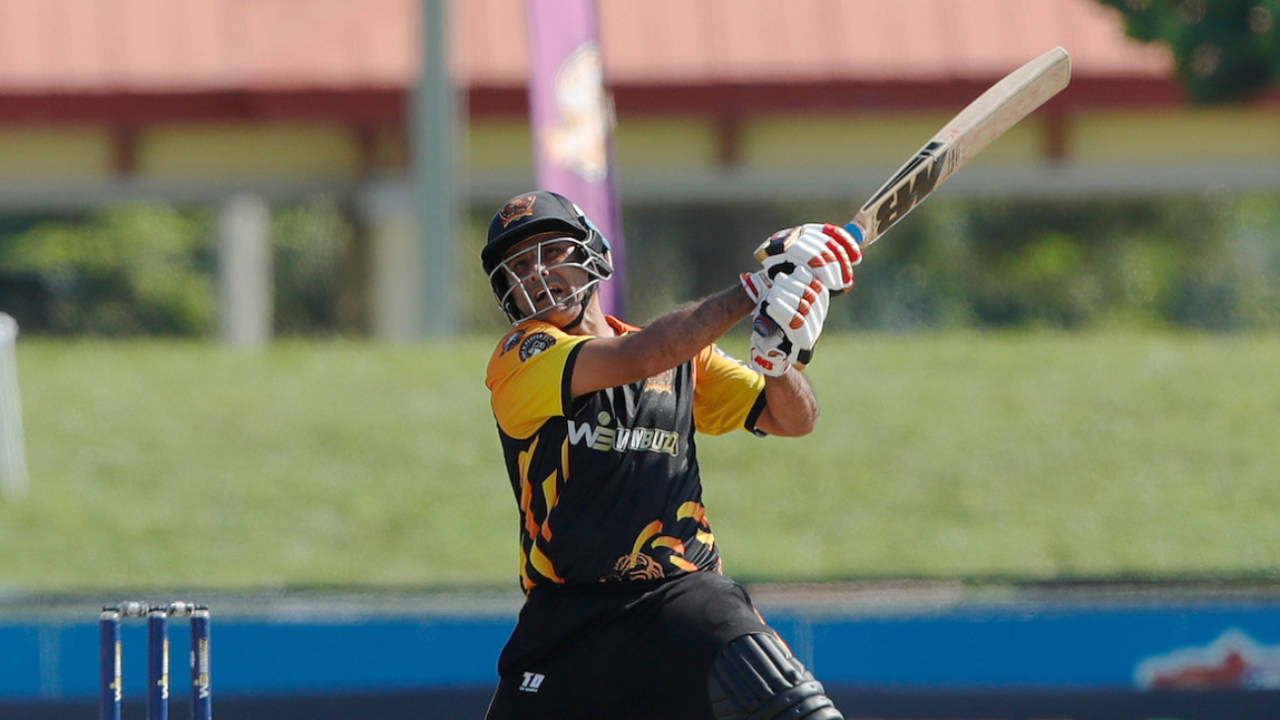 Abdul Razzaq struck a flurry of sixes in the end, New York Warriors vs Texas Chargers, US Masters T10, Lauderhill, August 24, 2023