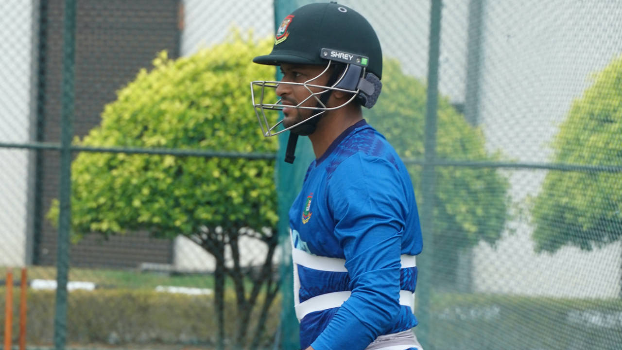 Shakib Al Hasan is fully equipped for his Asia Cup batting preparations, August 29, 2023