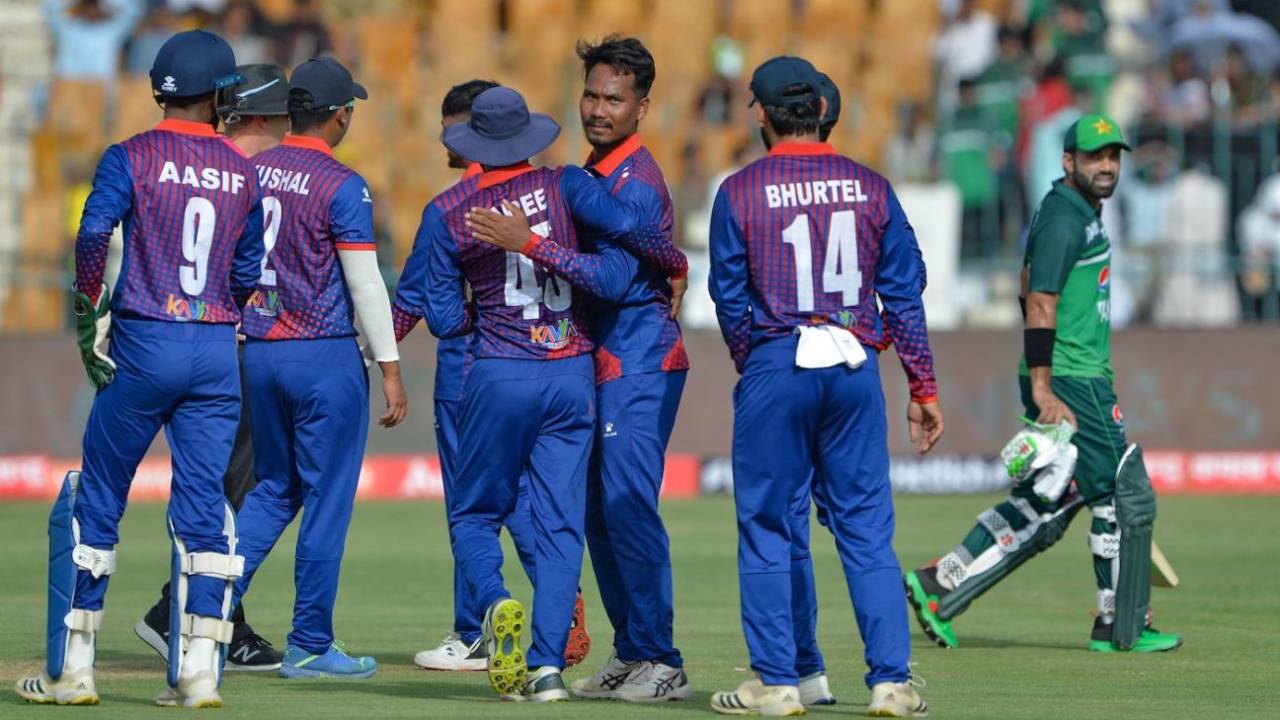 A bit of casual running cost Mohammad Rizwan his wicket, Pakistan vs Nepal, Asia Cup, Multan, August 30, 2023