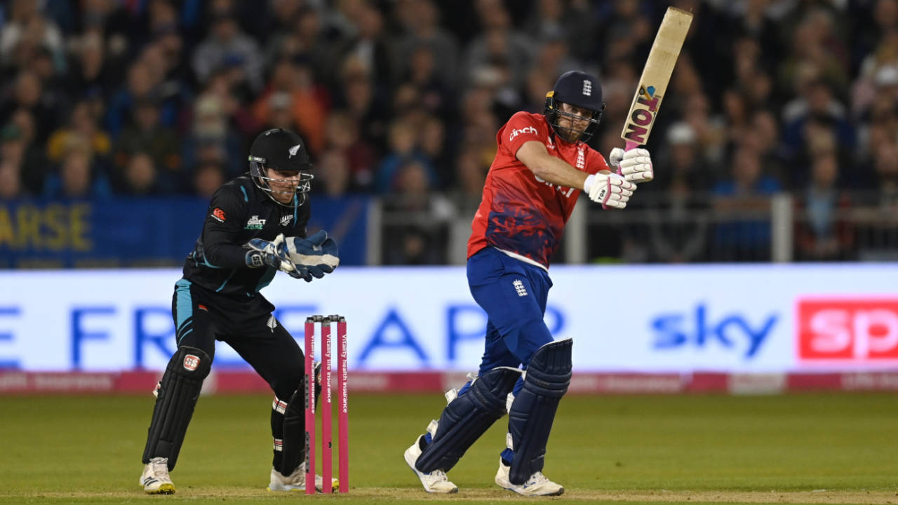 Dawid Malan anchored England's chase, England vs New Zealand, 1st T20I, Chester-le-Street, August 30, 2023