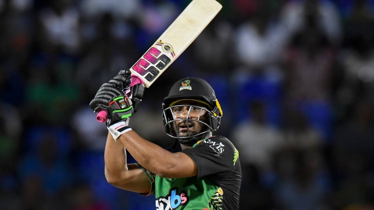 Ambati Rayudu could only score 47 runs in three innings at the CPL&nbsp;&nbsp;&bull;&nbsp;&nbsp;CPL T20 via Getty Images