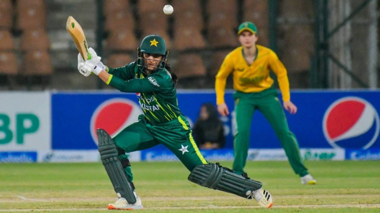 Bismah Maroof top-scored with 37 for Pakistan, Pakistan vs South Africa, 1st women's T20I, Karachi, September 1, 2023