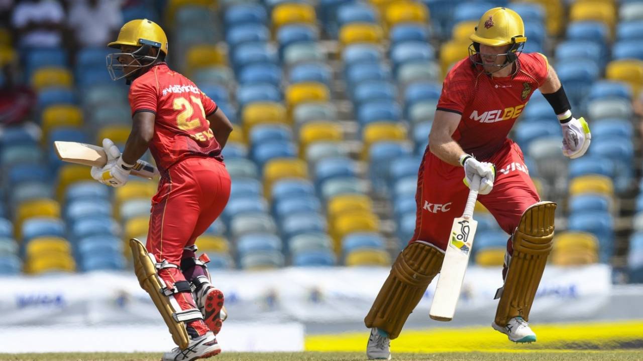 Mark Deyal and Martin Guptill gave TKR a steady start, Jamaica Tallawahs vs Trinbago Knight Riders, Bridgetown, CPL 2023, September 3, 2023